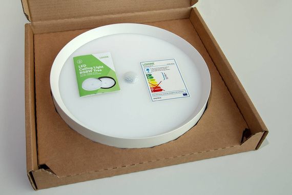 Oprawa sufitowa LED RGBW Air biała