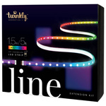 Taśma LED Twinkly Line czarna RGB 1,5 M — przedłużenie