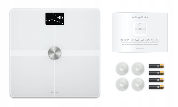 Withings Body+ - waga z analizą ciała (biała)