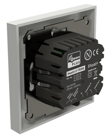 Heatit Z-TRM6 termostat 16A (biały) Z-wave