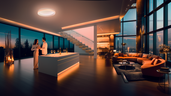 Aqara T1M Smart Lampa sufitowa LED Zigbee Matter