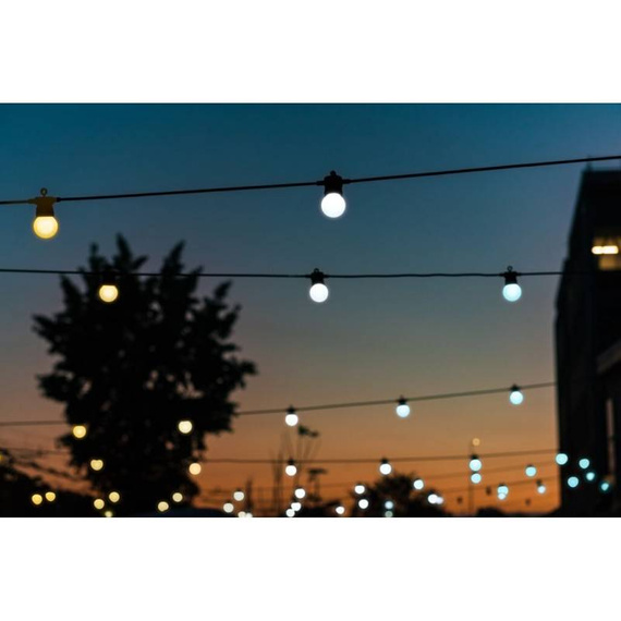 Lampki ogrodowe Twinkly Festoon 40 LED AWW