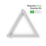 Nanoleaf Lines - dodatkowe 3 listwy świetlne 60 stopni