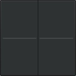 NIKO klawisze przycisku Hue, antracytowe