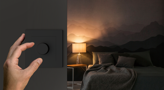 Heatit Z-DIM czarny panel ozdobny