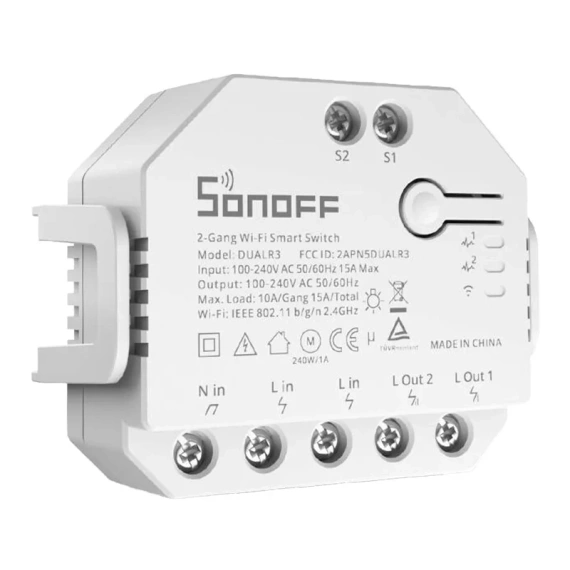 Inteligentny przełącznik WiFi Sonoff Dual R3