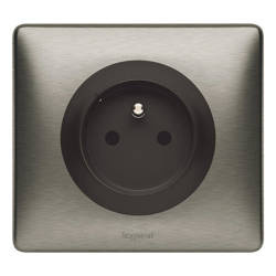 Legrand gniazdo connected (grafitowy)