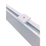 Mio Decor maskownica karnisza i szyn sufitowych aluminiowa (biała)