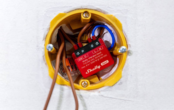 Sterownik Shelly 1PM Mini Gen3