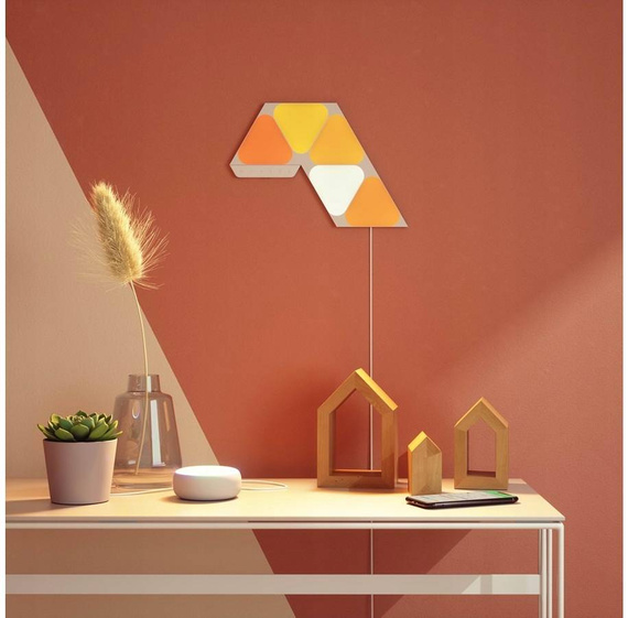 Nanoleaf Shapes Mini Triangles - dodat. 10 paneli