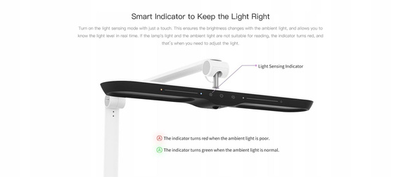 Yeelight V1 Pro lampka biurkowa z klipsem HomeKit
