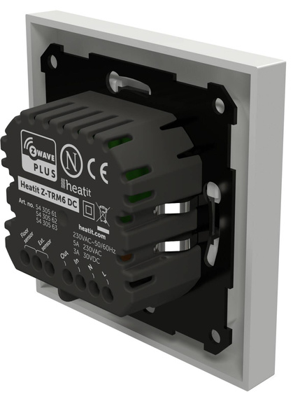 Heatit Z-TRM6 DC (styk bezpotencjałowy 3A) (biały)