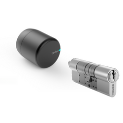 Zamek tedee GO (grafitowo-czarny) + wkładka Gerda typ C