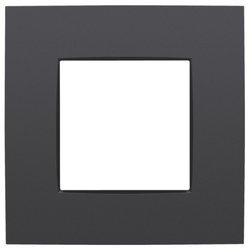 NIKO ramka ozdobna 1x, Intense antracyt