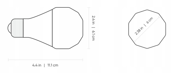Nanoleaf Essentials Smart Bulb - żarówka RGBCW