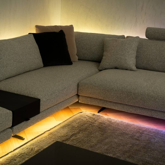 Taśma LED Twinkly Line czarna RGB 1,5 M — przedłużenie