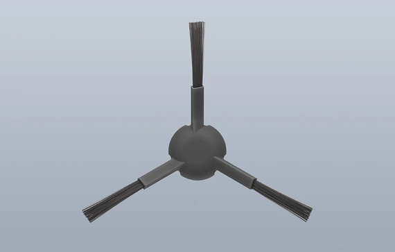 Szczotka boczna do Dreame D10 (szara)