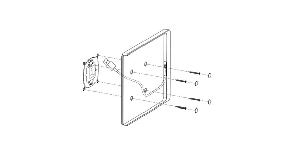 Displane Dame Wall Home (Biała)