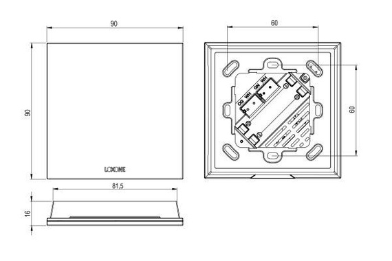 Loxone Touch Pure Air (biały)