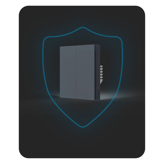 Aqara Przełącznik Ścienny H1 EU Neutral Double