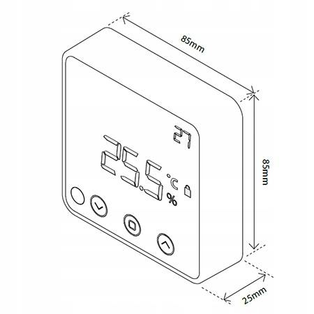 Heatit Z-Temp2 bezprzewodowy termostat Z-wave