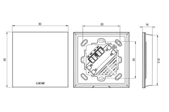 Loxone Pure Tree (biały)