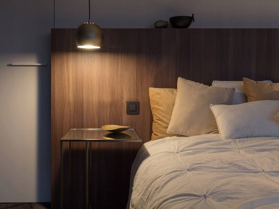 NIKO przycisk Hue HomeKit, Intense czarny mat