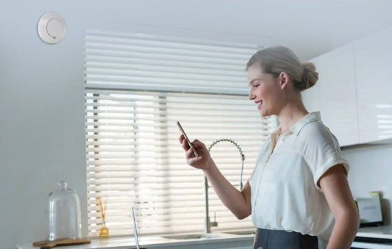 Czujnik dymu WiFi Meross (HomeKit) + bramka