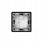 Heatit Z-Push 2x przycisk na ścianę czarny Z-wave