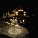 Maszt do choinki iluminacji Twinkly 6 M srebrny