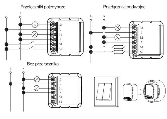 OXT przekaźnik 2 obwody ZigBee