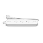 TESLA Smart Power Strip 3 + 4 USB