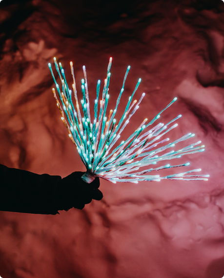 Dekoracja Twinkly Spritzer 200 LED RGB