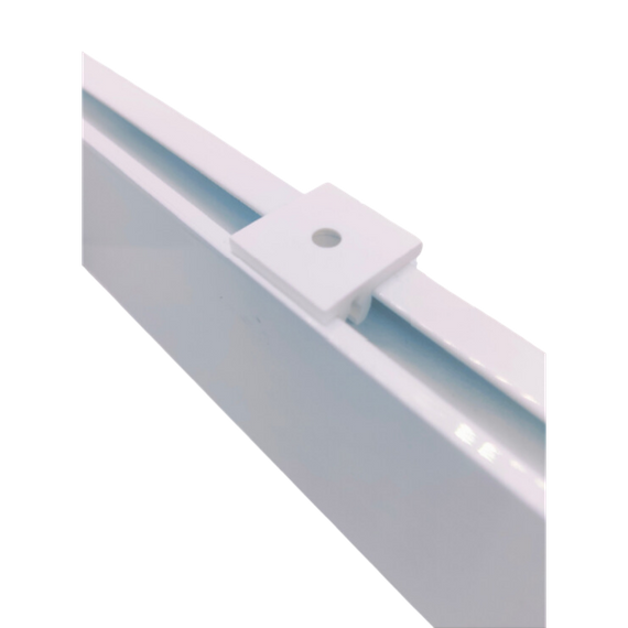 Mio Decor maskownica karnisza i szyn sufitowych aluminiowa (biała)