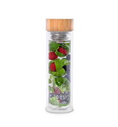 Veritable szklana butelka z infuserem 450ml