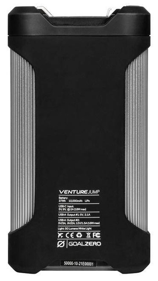 Goal Zero Venture Jump wodoodporny (IP66), wydajny power bank.
