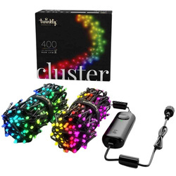 Gęsty łańcuch Twinkly Cluster 400 LED RGB