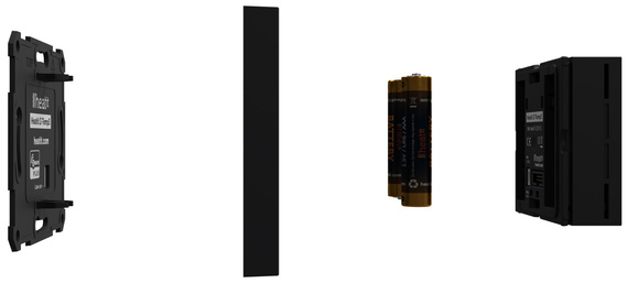 Heatit Z-Temp3 bezprzewodowy termostat (czarny)