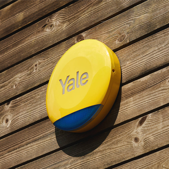Yale syrena zewnętrzna (żółta)