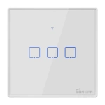 Dotykowy włącznik światła WiFi + RF 433 Sonoff T2 EU TX (3-kanałowy)