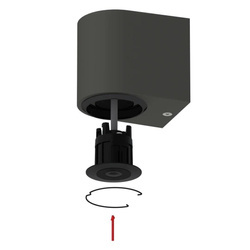 Faradite obudowa ścienna do czujnika (czarna)