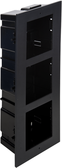 Ramka potrójna do montażu podtynkowego