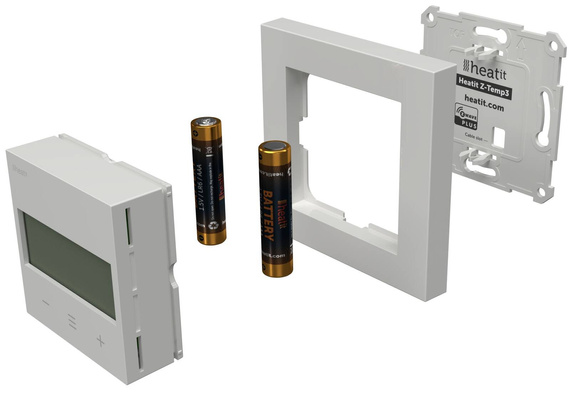Heatit Z-Temp3 bezprzewodowy termostat (biały)