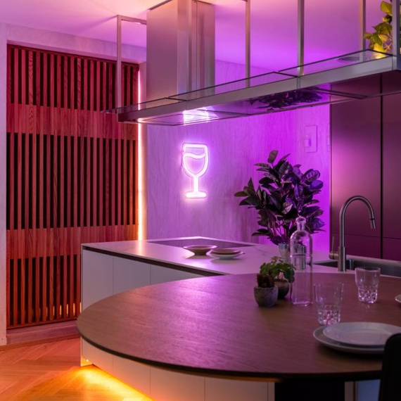 Taśma LED Twinkly Line biała RGB 1,5 M — zestaw startowy