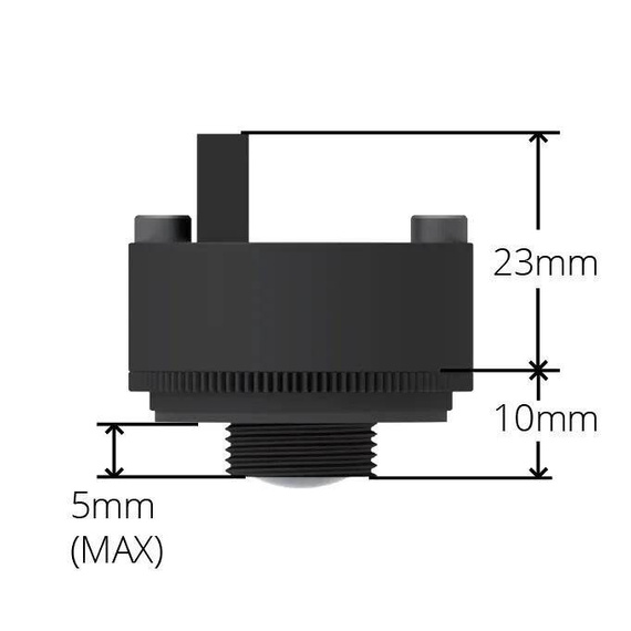 Faradite 360 Pinhole Volt Free (czarny)
