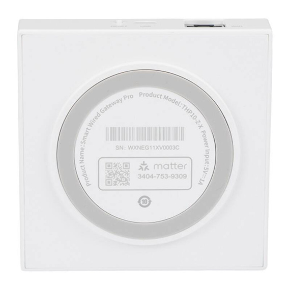 Centrala Bramka Matter NEO NAS-ZW06WM, ZigBee TUYA