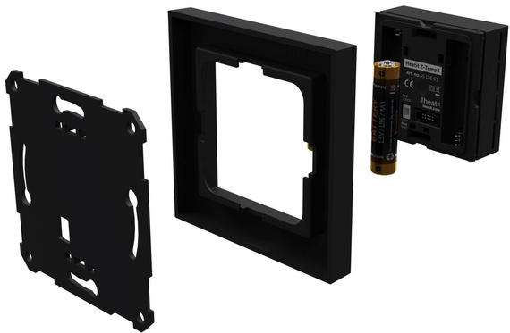 Heatit Z-Temp3 bezprzewodowy termostat (czarny)