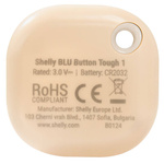 Shelly Blu Button Tough 1 przycisk (mokka)
