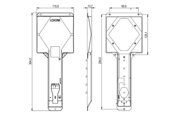 Loxone Touch Surface Tree