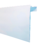 Mio Decor maskownica karnisza i szyn sufitowych aluminiowa (biała)